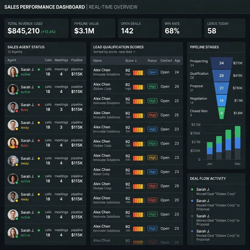 Agentic Workflows in Enterprise CRM - Transforming Lead-to-Cash Automation