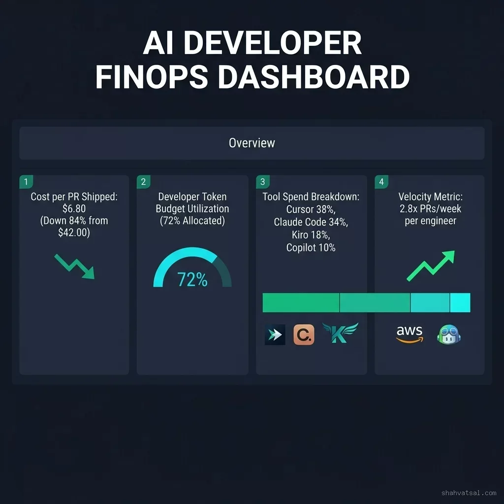 Enterprise AI Developer FinOps Analytics Dashboard