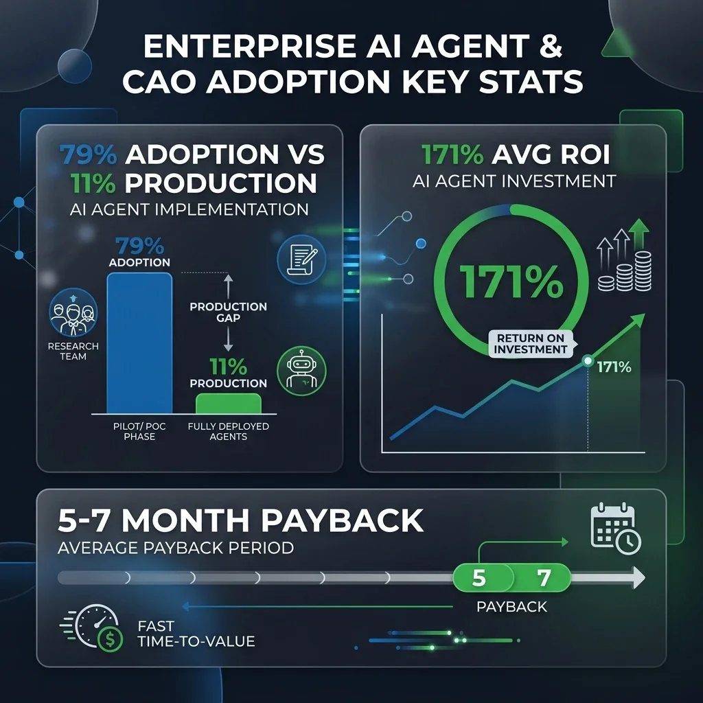 CAO Adoption & ROI Infographic
