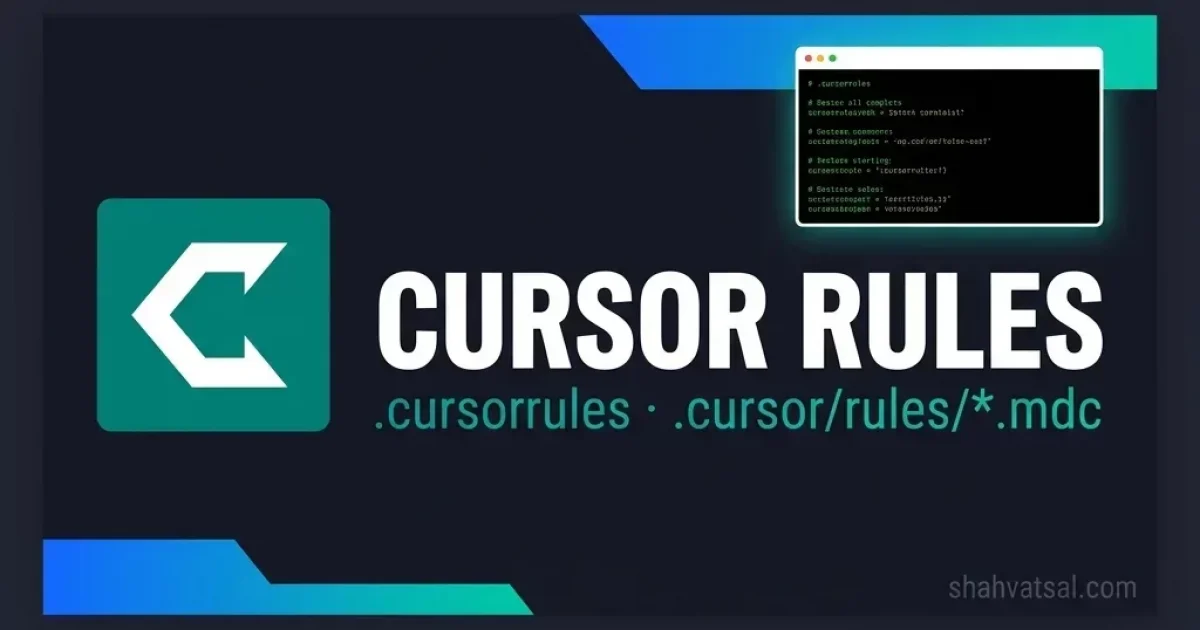 Cursor Rules (.cursorrules) Engineering: Programming Agentic IDEs for Strict Architectural Compliance