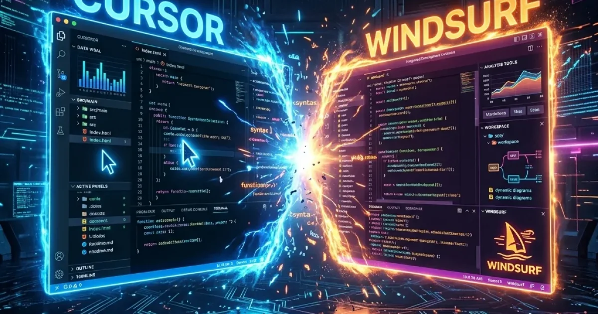 Cursor vs. Windsurf: The 2026 Battle for the Agentic IDE Throne