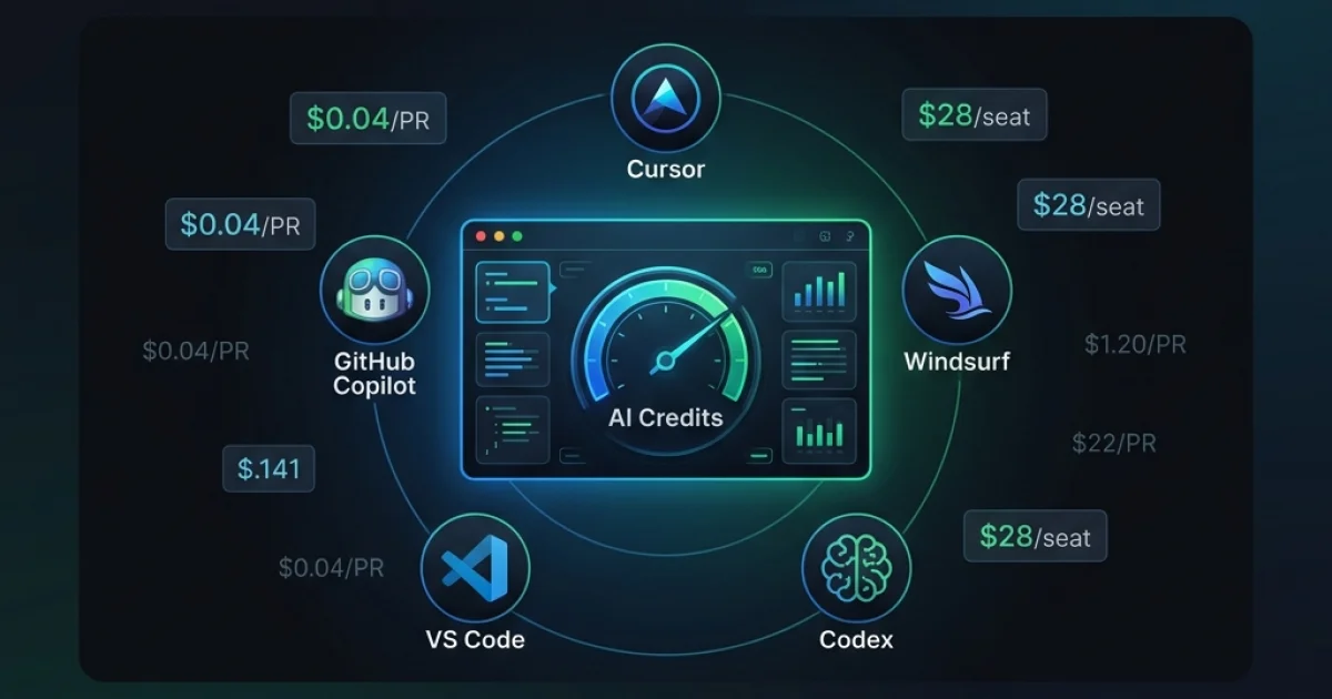 GitHub Copilot AI Credits & Agentic IDE Economics 2026: The Full TCO Breakdown