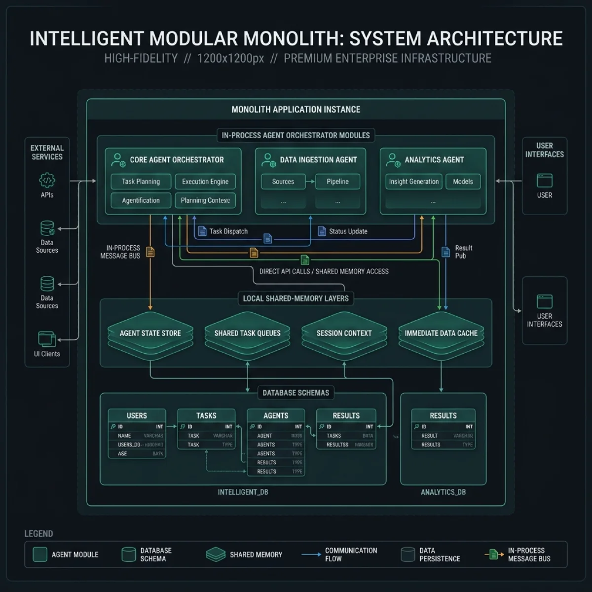Intelligent Monolith Architecture