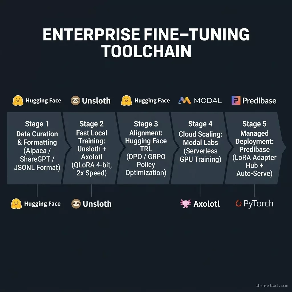 Enterprise Fine-Tuning Toolchain Stack