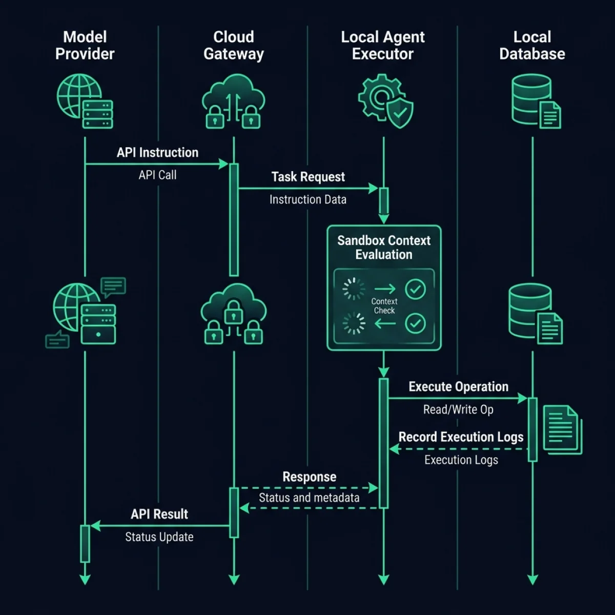 Multi-Provider Routing Sequence Flow