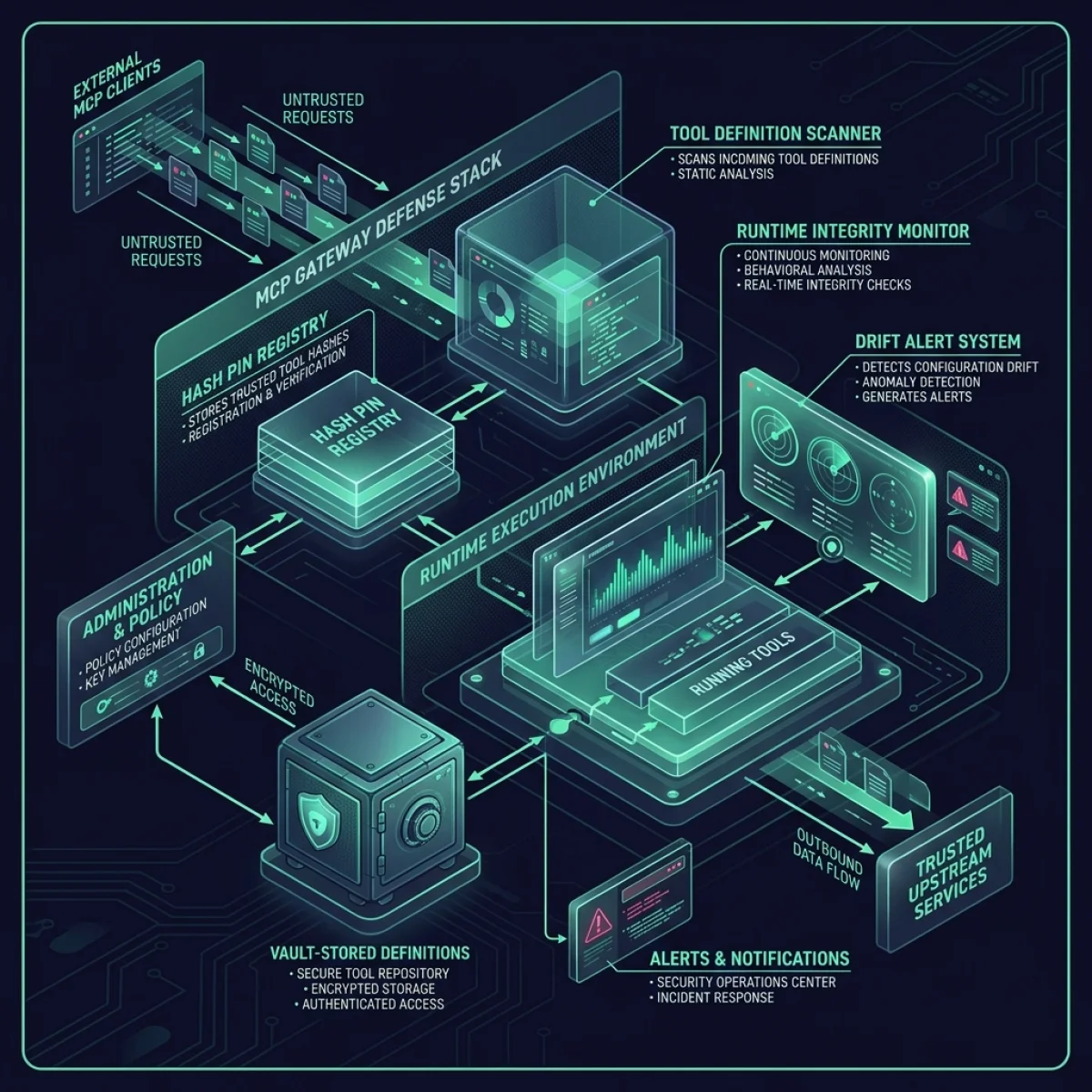 MCP Security Gateway Architecture