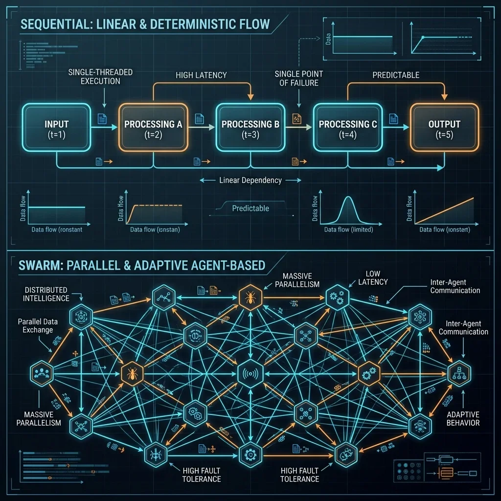 Sequential vs. Swarm Latency Performance