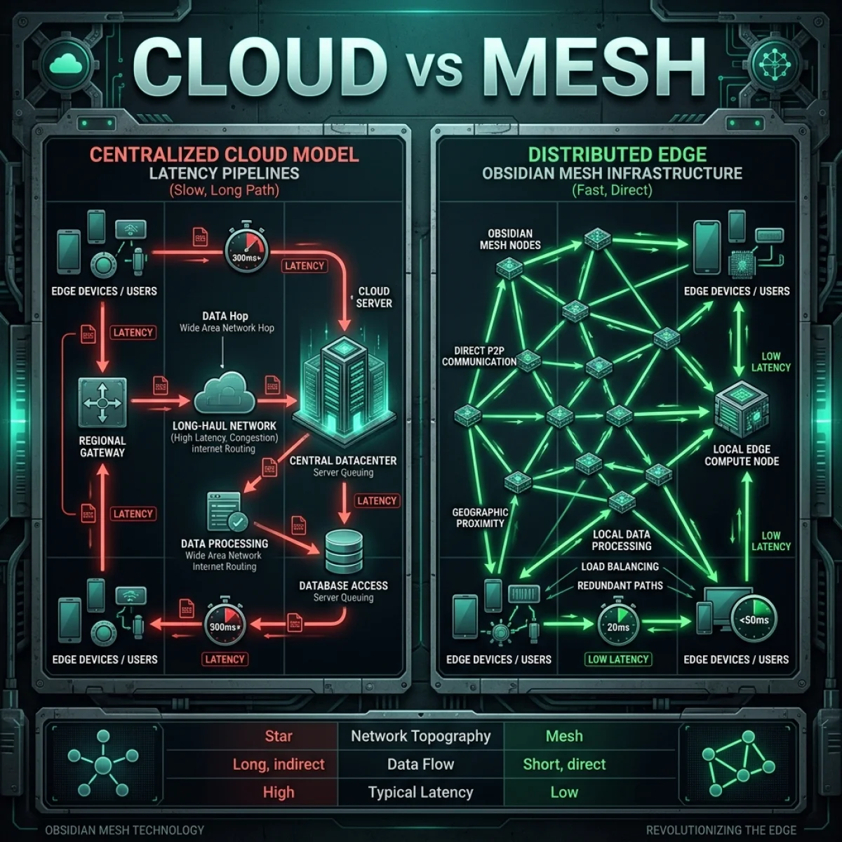 Centralized vs. Distributed Inference Latency Comparison