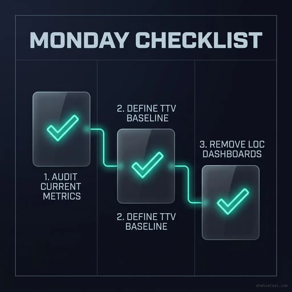 Monday Checklist