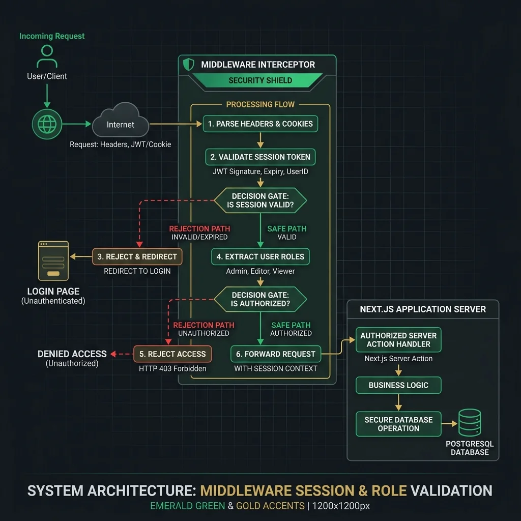 Middleware Interceptor Pattern