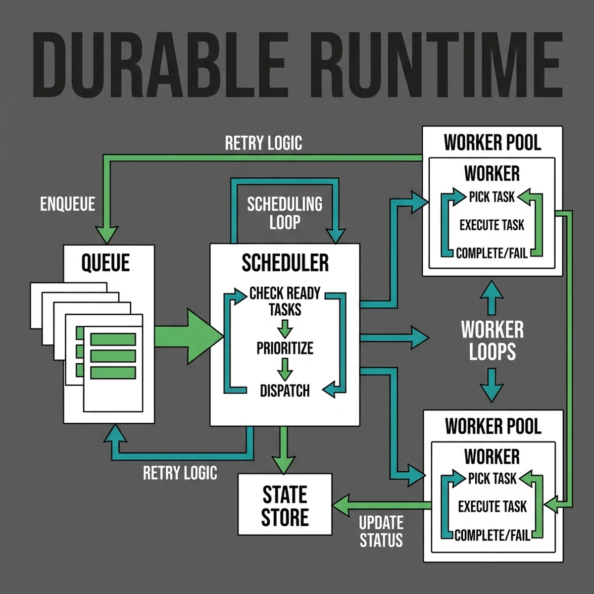 2030 Architecture Horizon: A technical visualization of the future evolution of stateful agent runtimes and cross-platform memory systems. 2030 Architecture Horizon