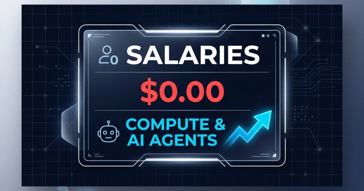 The $0 Developer: Economics of the 100% Agentic Workforce