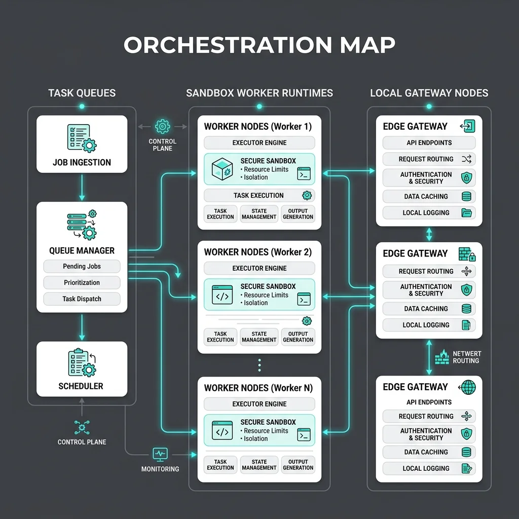The structural components of the Solo-Empire Orchestration Map