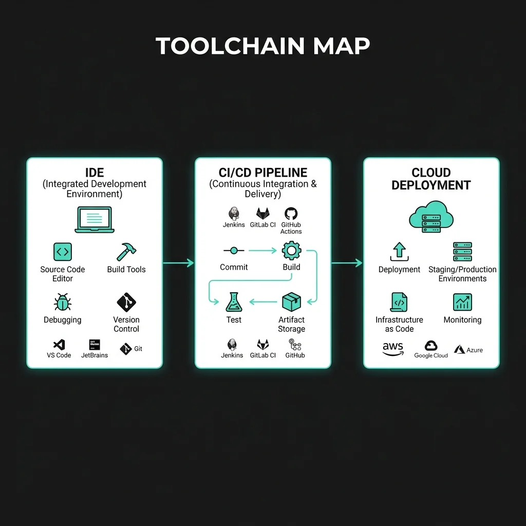 Toolchain Integration Map — Pipeline Architecture — 2026