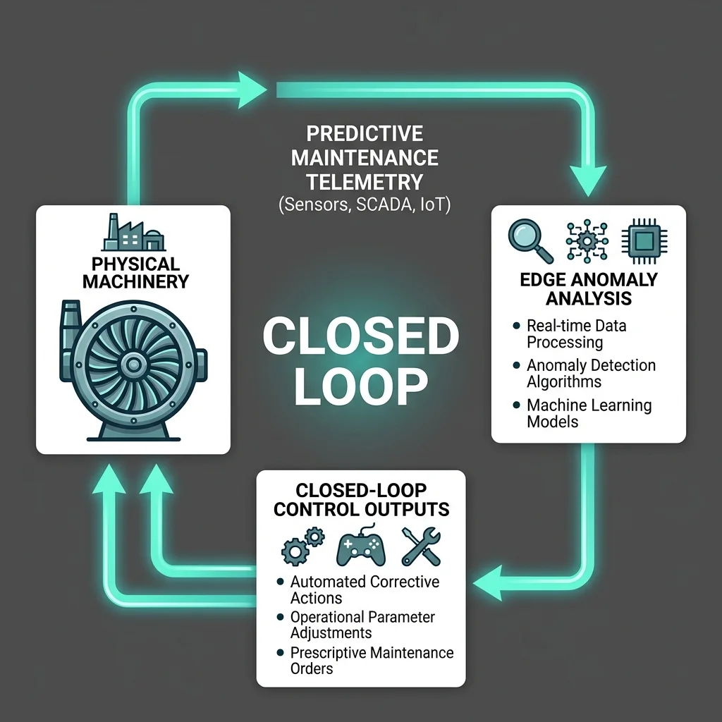 Closed-loop predictive maintenance feedback loop