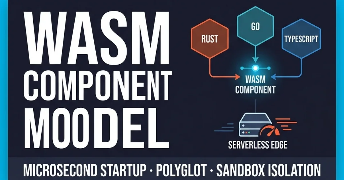 WebAssembly Component Model: Orchestrating Polyglot Microservices at the Serverless Edge