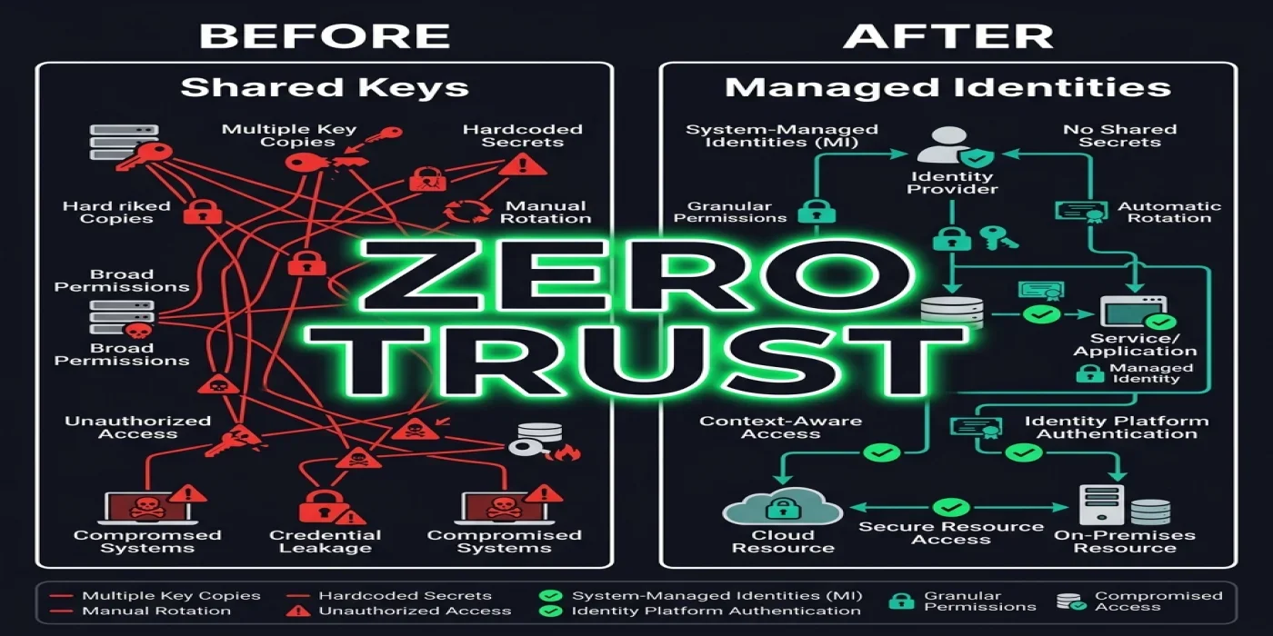 Before/After Security Posture Comparison