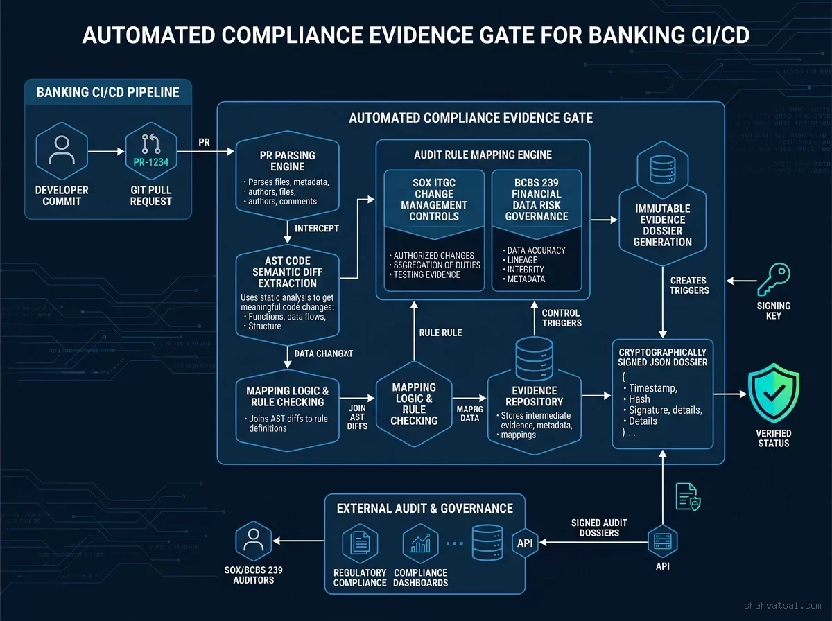 Automated Compliance Evidence Gate