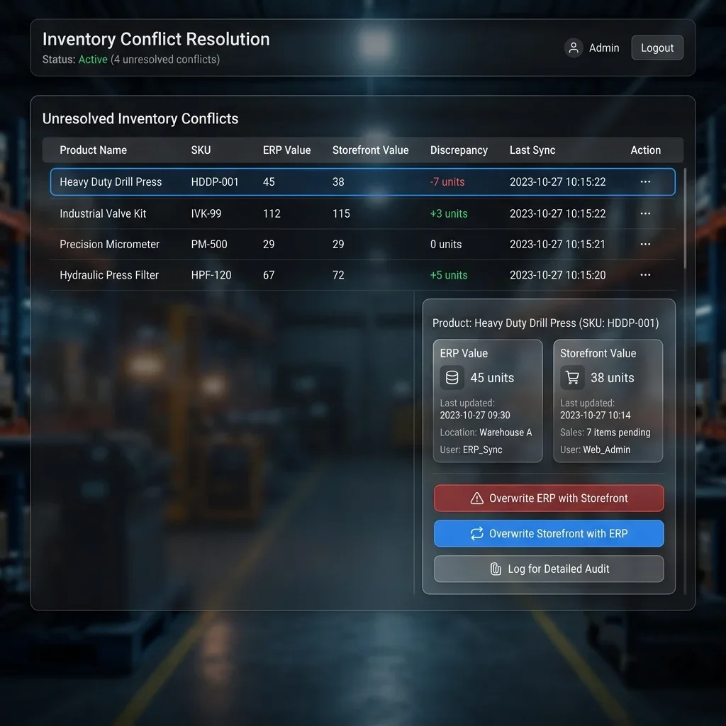 Conflict Resolution -- Concurrent Order Guard