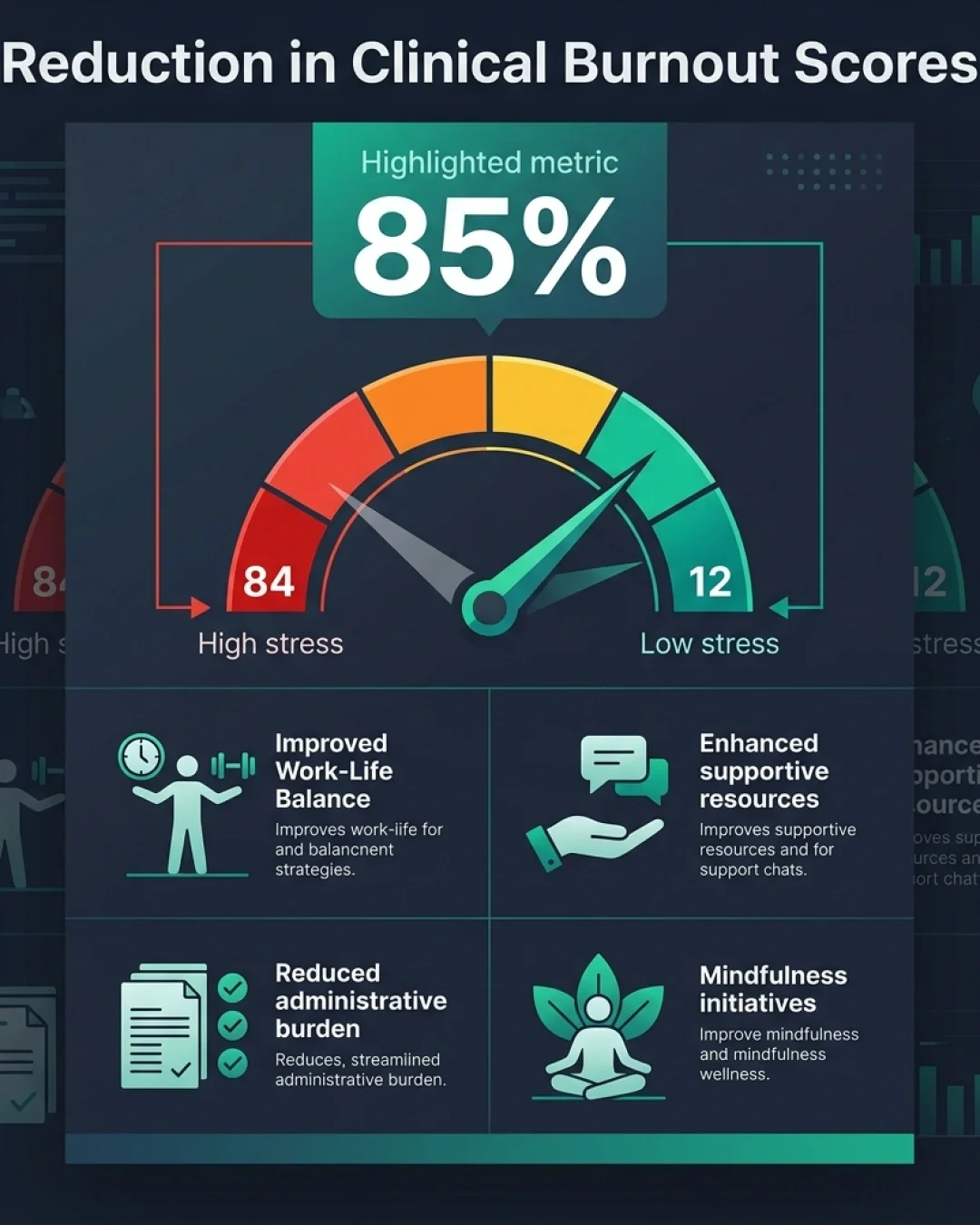 Infographic: Burnout Reduction