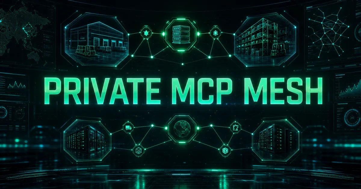 How a Global Logistics Operator Connected 14 Internal Systems to Governed AI Agents via Private MCP
