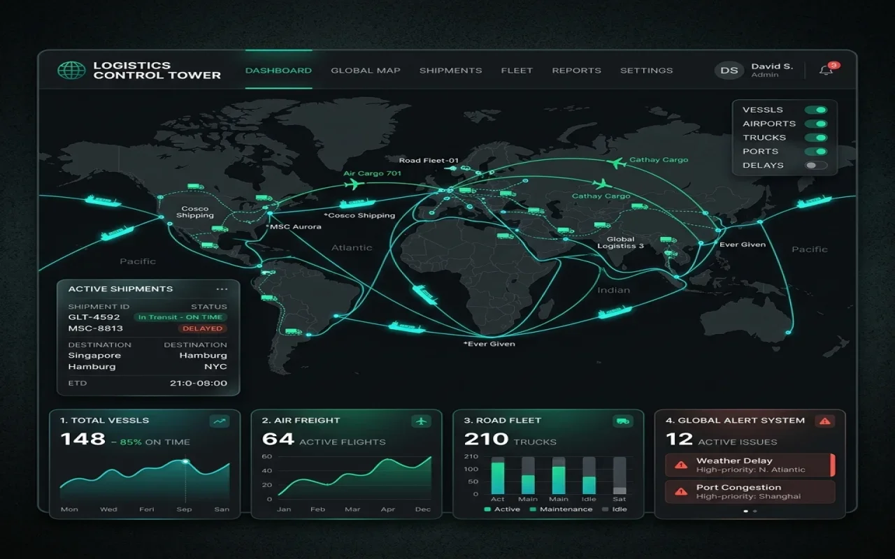 Logistics Control Tower UI