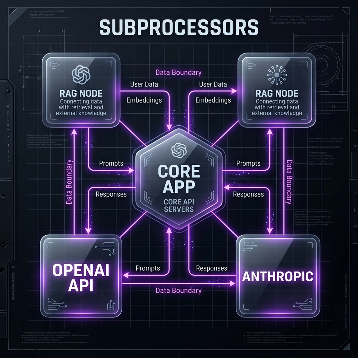 Subprocessor Map