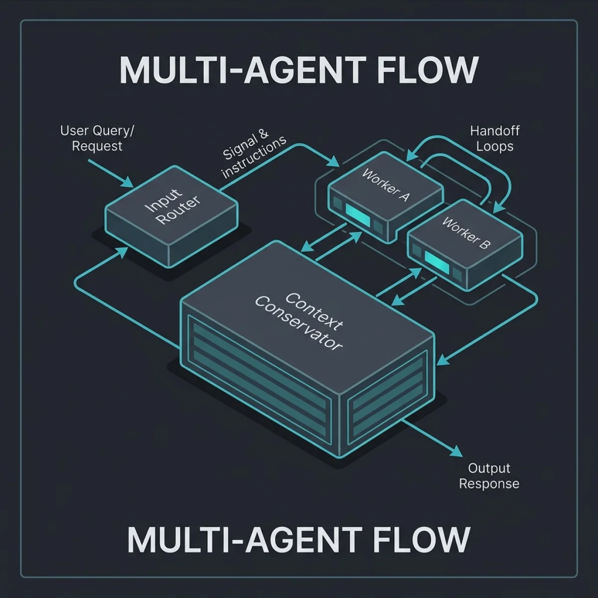 System Architecture Diagram — OpenAI Agents SDK — Production Multi-Agent Orchestration Flow