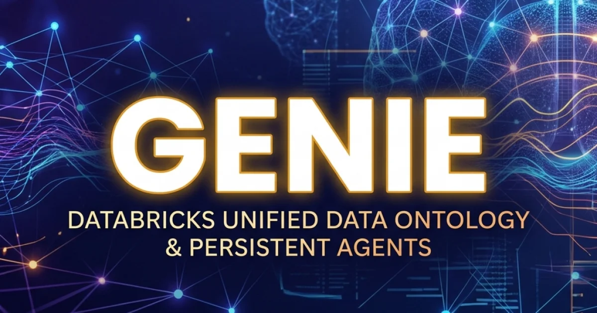 Databricks Launches Genie Agents and Genie Ontology — The Data+AI Summit 2026 Agentic Analytics Stack