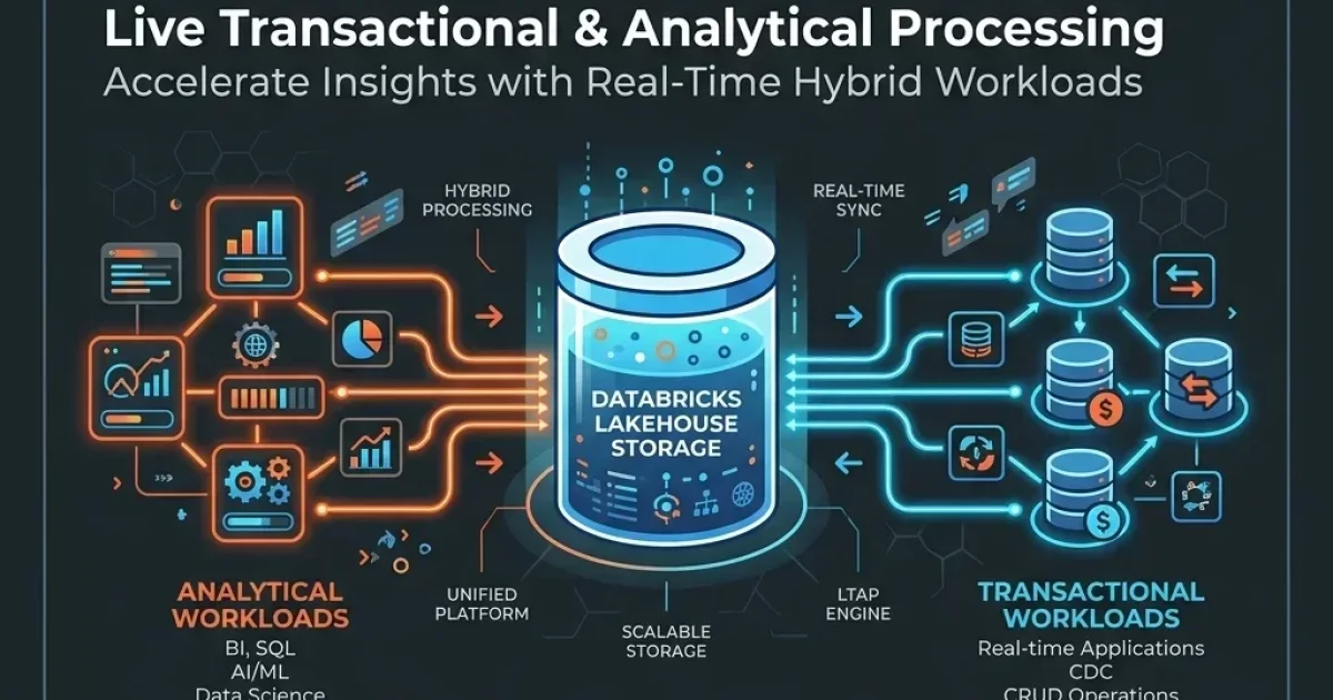 Databricks LTAP - One Data Zero Copies Architecture Kills the ETL Pipeline Era