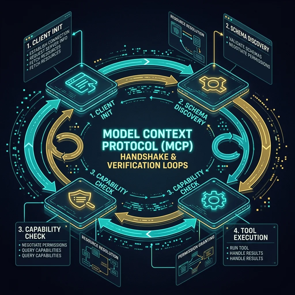 Model Context Protocol 1.0 Handshake Flowchart — Vatsal Shah — 2026