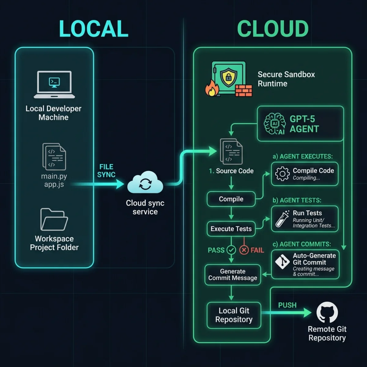 OpenAI Codex Cloud Agent Runtime Architecture