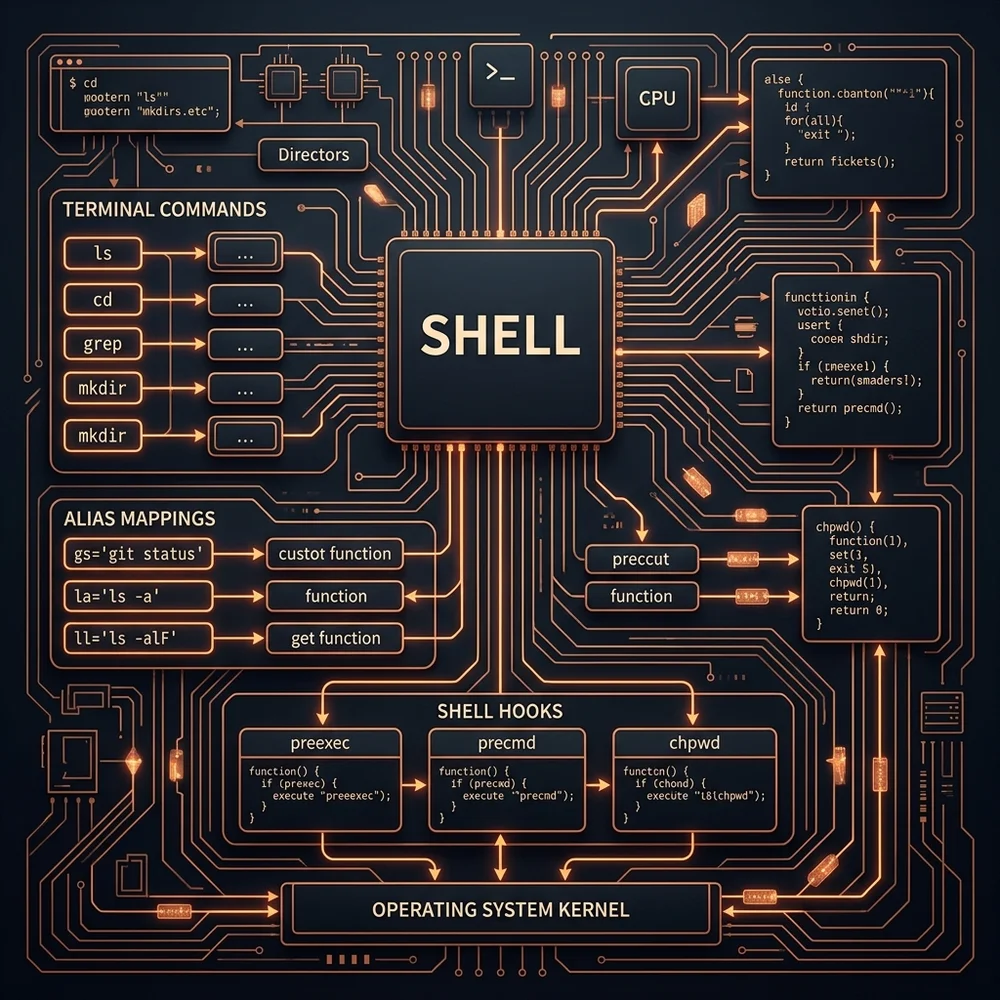 Claude Code CLI Shell Integration — Shell Process Pipeline