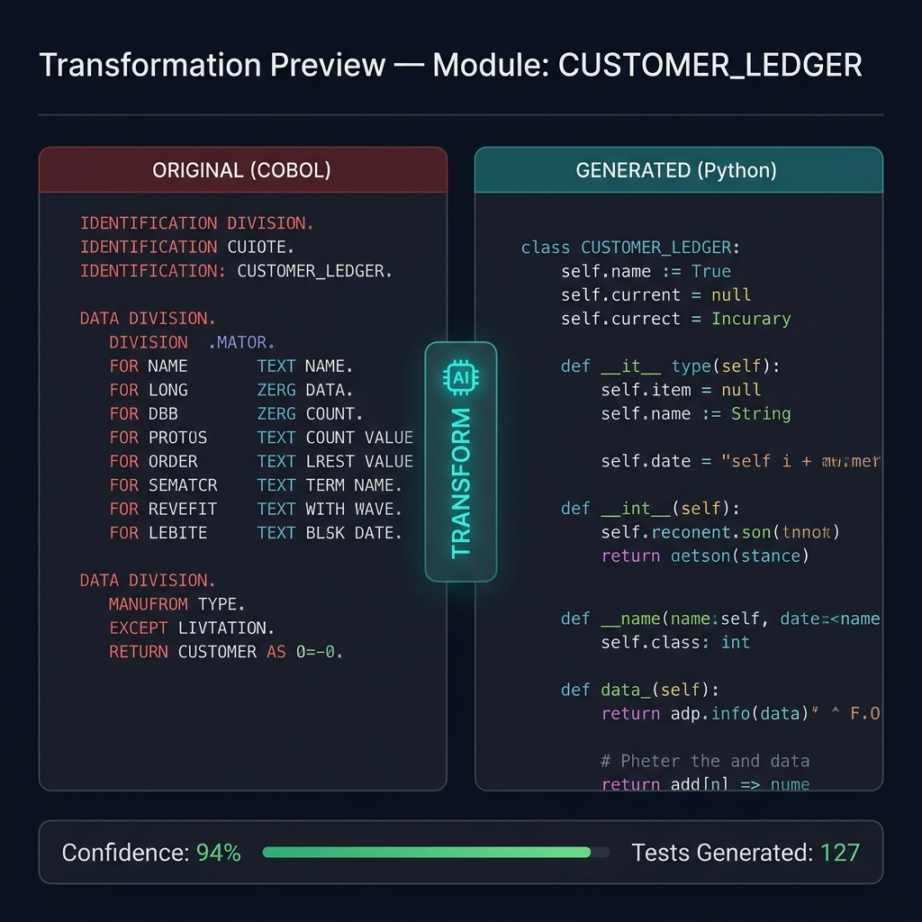 Transformation Preview UI