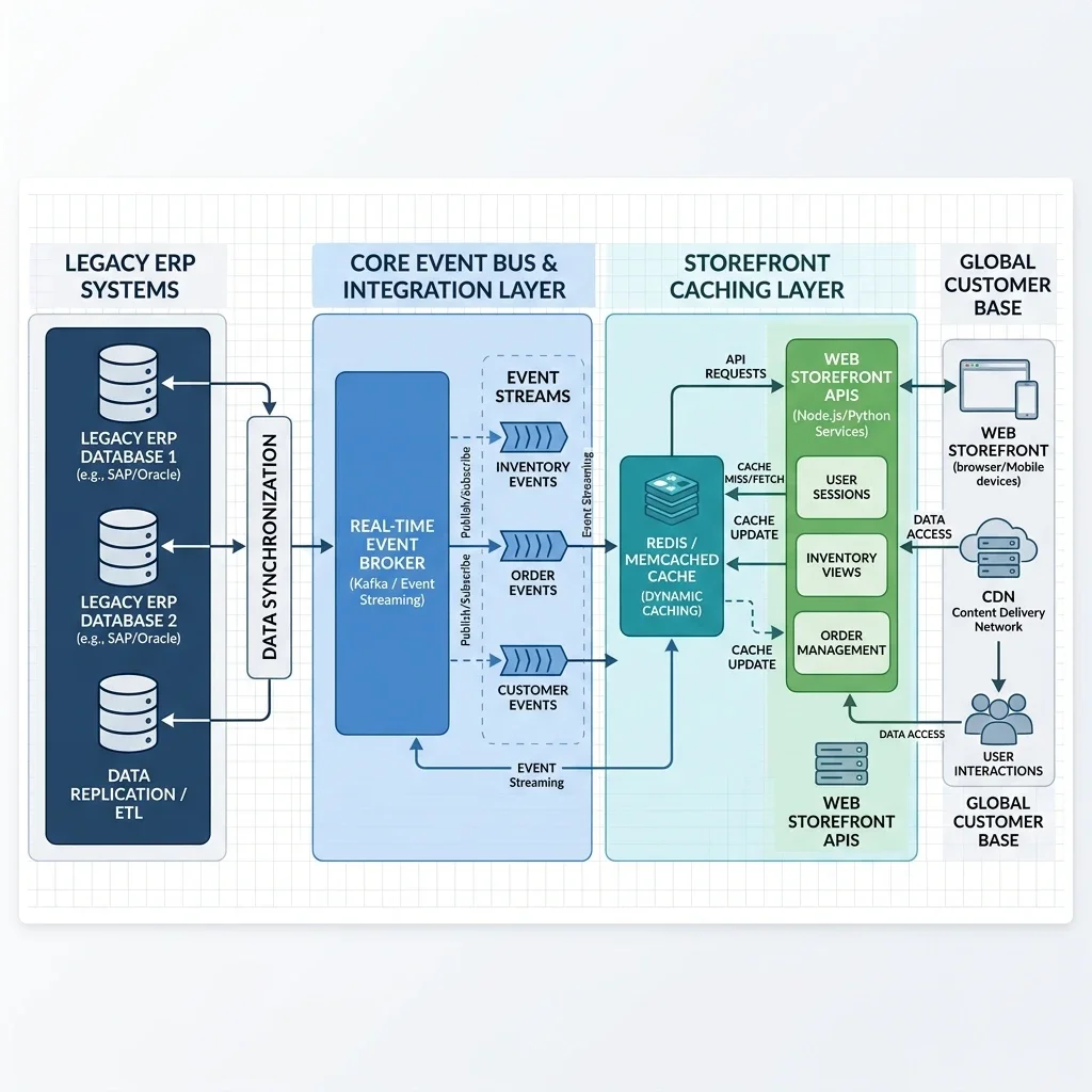 ERP Integration System Topology